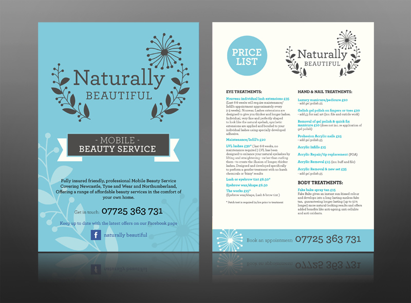 naturally-beautiful-spa-leaflet-health-beauty-vintage-flyer-design-print